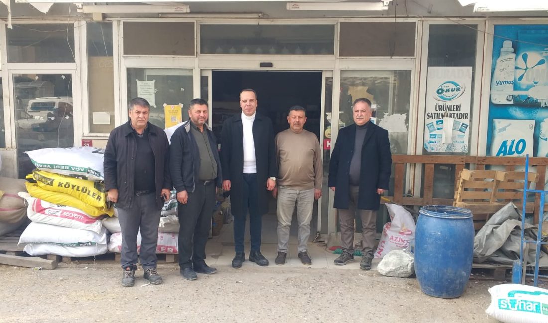 Hatay Erzin Kaymakamı Onur Özaydın, esnaf ziyaretinde bulundu. Kurtuluş Caddesi’ni