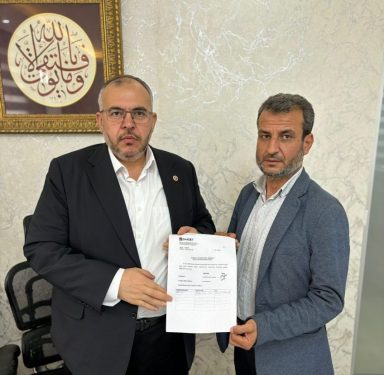 Saadet Partisi Hatay Altınözü ilçesinde Mahmut Şan’ı belediye Başkan adayı