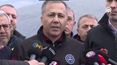 Erzincan’ın İliç ilçesinde maden ocağında dün meydana gelen toprak kaymasında