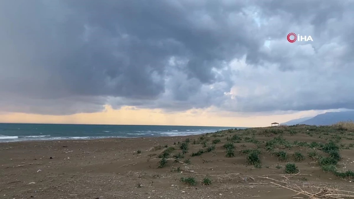 Samandağ’da hortum oluştu 