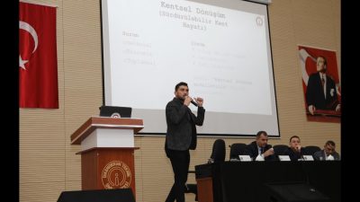 İskenderun Teknik Üniversitesinde görev yapan İnş.Y.Mühendisi Doç.Dr. Sıtkı Alper Özdemir,