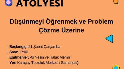 Ali Nesin ve Haluk Memili’nin katılımı ile 21 Şubat Çarşamba
