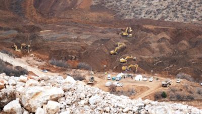 Erzincan’da meydana gelen maden cağındaki toprak kayması sonucu kaybolan 9