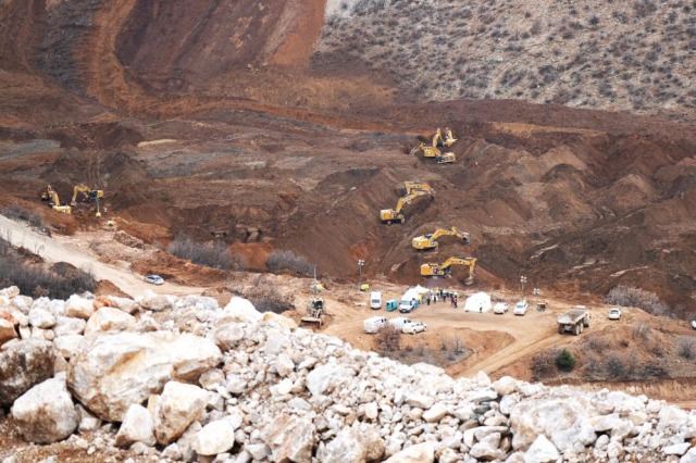 Erzincan’da meydana gelen maden