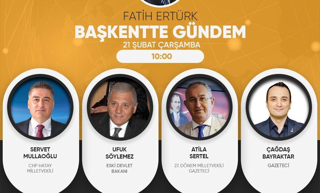 Antakyalı gazeteci Fatih Ertürk’ün