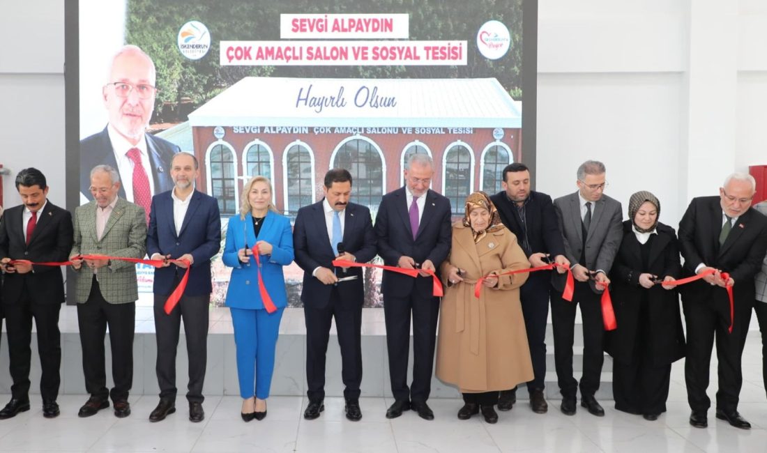 Hatay’ın İskenderun ilçesi hayırseverlerden