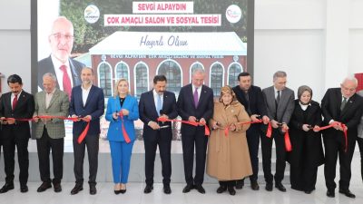 Hatay’ın İskenderun ilçesi hayırseverlerden Sevgi Alpaydın ve Tosyalı ailesinin katkılarıyla