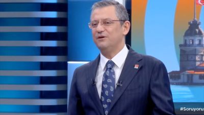 CHP Genel Başkanı Özgür Özel, HalkTV’de İsmail Küçükkaya’nın canlı yayın