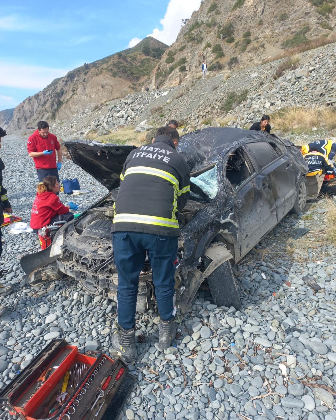 Arsuz-Samandağ yolu arasında feci kaza: 1 ölü