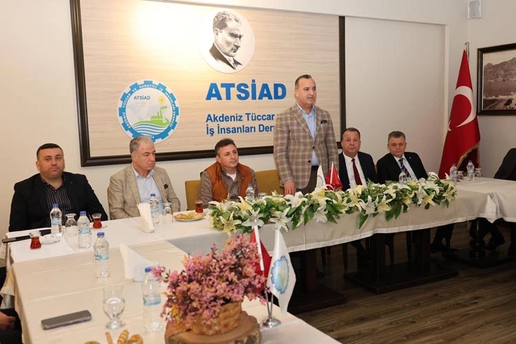 ATSİAD, Mehmet Dönmez’i ağırladı