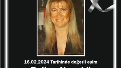 16.02.2024 Tarihinde değerli eşim Polina Naseh’i kaybetmenin derin üzüntüsü içindeyiz.