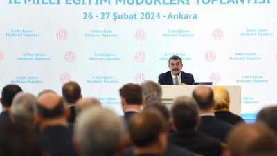 Millî Eğitim Bakanı Yusuf Tekin, Bakanlık yöneticileri ve 81 ilin