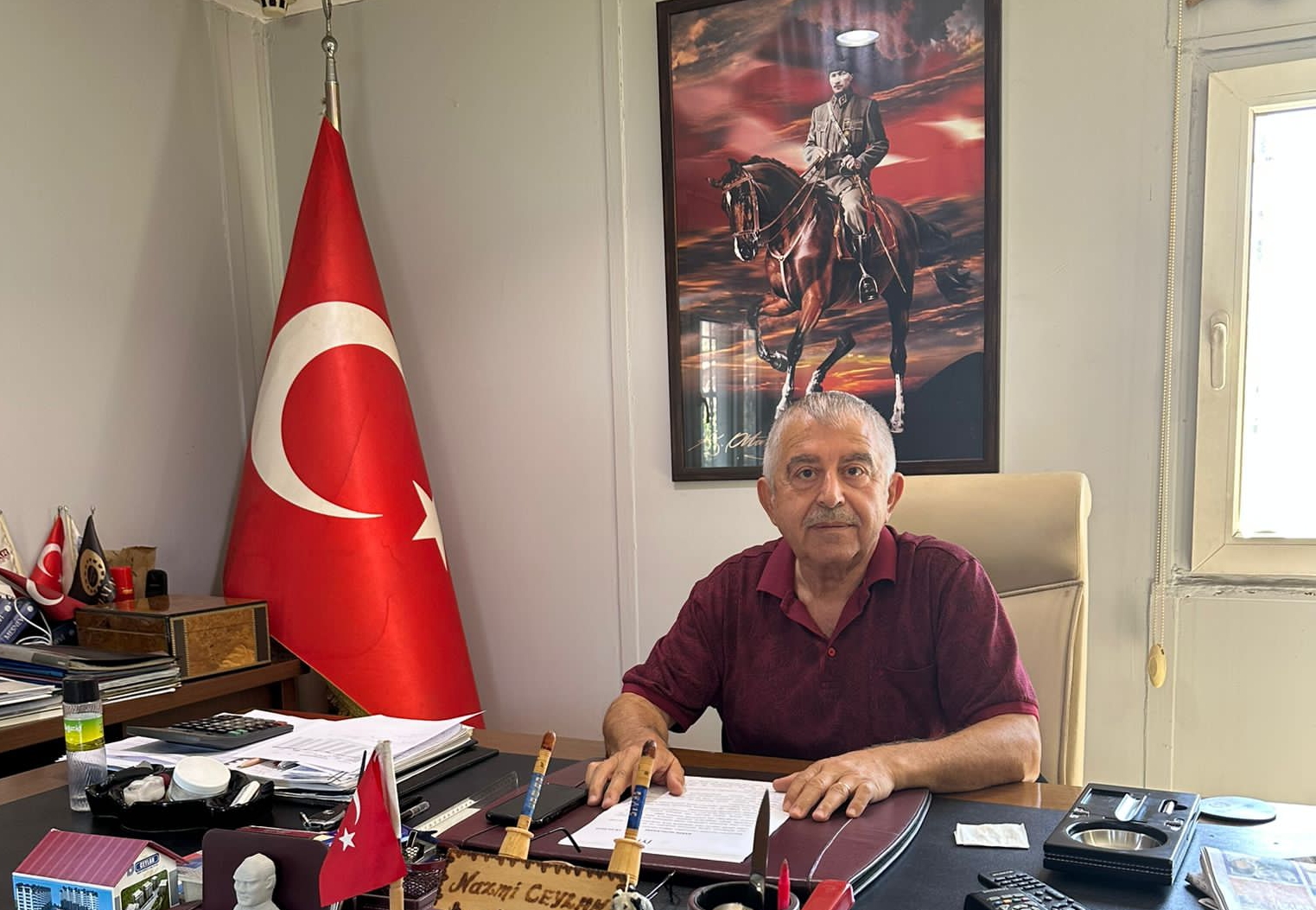 İYİ Parti İskenderun adayı Nazmi Ceylan