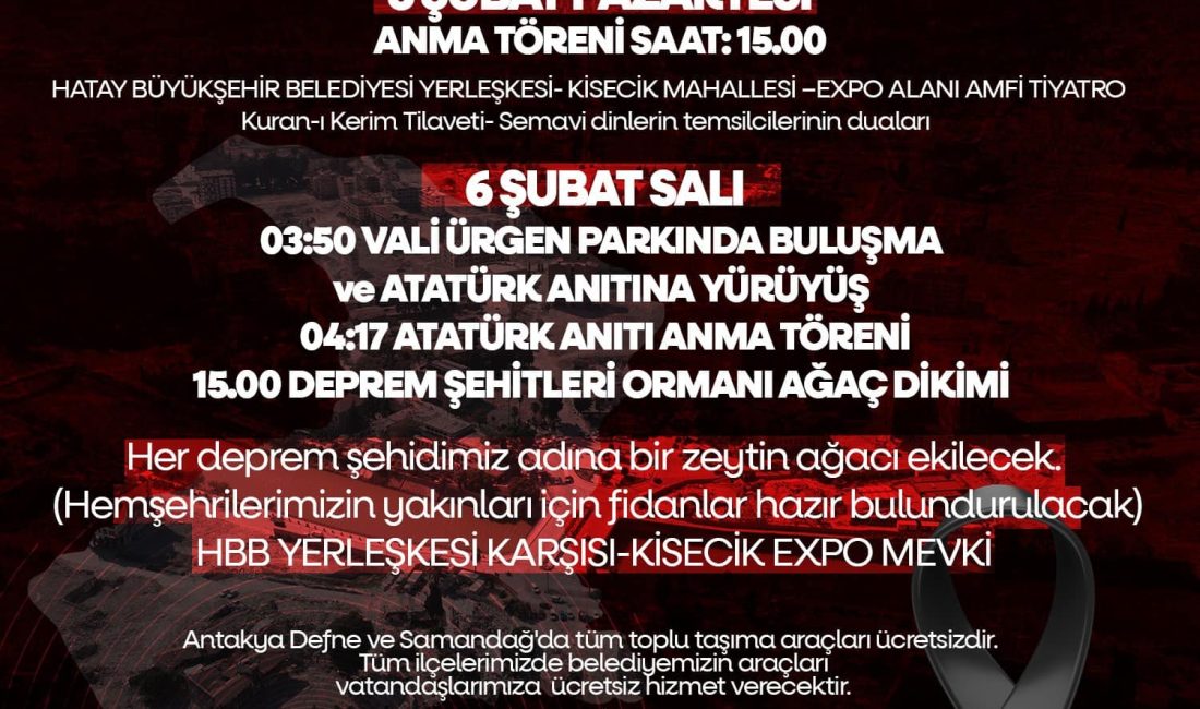 Hatay Büyükşehir Belediyesi, 6