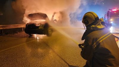 Serinyol’da yüklü TIR yandı, kül oldu, Ekinci ile Narlıca’da ise