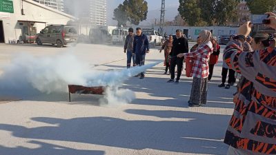 Hatay Büyükşehir Belediyesi İtfaiye Daire Başkanlığı ekipleri, TCDD İskenderun Gar