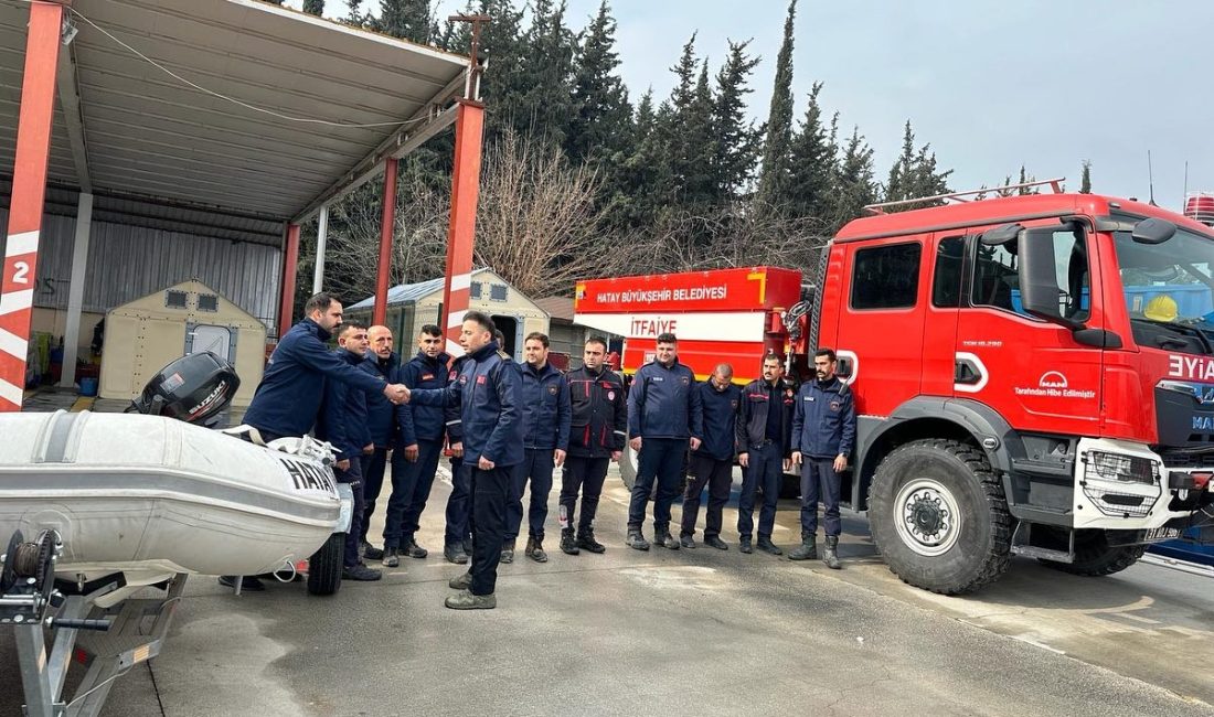 Hatay Büyükşehir Belediyesi itfaiye