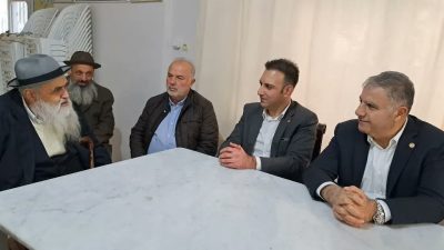 Hatay Milletvekili Mehmet Güzelmansur, Defne ilçesindeki Harbiye Mahallesi’nde bulunan inanç