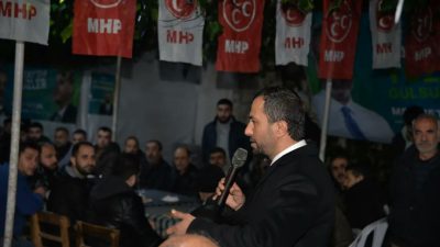 Yayladağı Belediye Başkanı Mehmet Yalçın, 31 Mart yerel seçimleri öncesinde