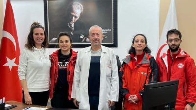 Kısa adı BAKUT olan Bursa Arama kurtarma Derneği’nin Hatay’daki sağlık