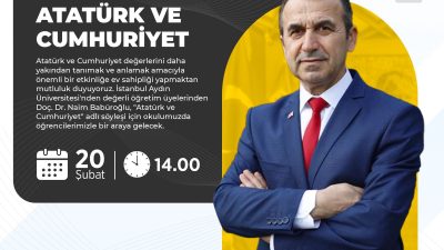 İstanbul Aydın Üniversitesi Öğretim Üyesi Dr. Naim Babüroğlu, 20 Şubat