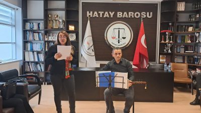 Hatay Barosu Kültür ve Sanat Komisyonu 6 Şubat depremlerinde vefat