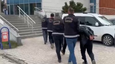 Hatay’da çeşitli suçlardan arananlara yönelik operasyonda yakalanan 7 şüpheliden 4’ü