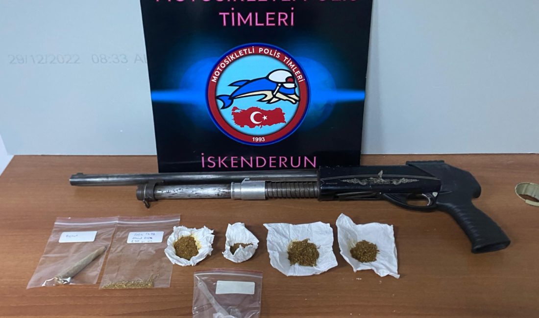 Hatay’ın İskenderun ilçesinde, polis