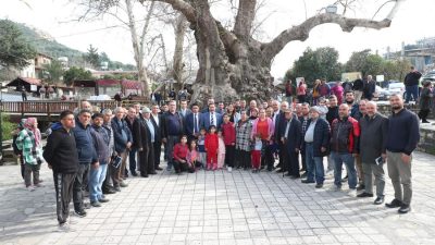 
Vali Mustafa Masatlı ile eşi Esra Masatlı dün Samandağ’ın ünlü