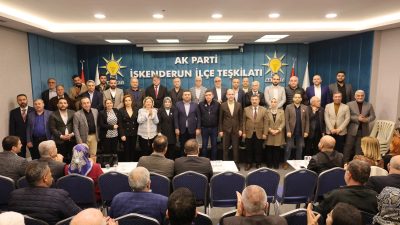 Cumhur İttifakı, İskenderun Belediye Meclis Üye adaylarını tanıttı. Aday tanıtım