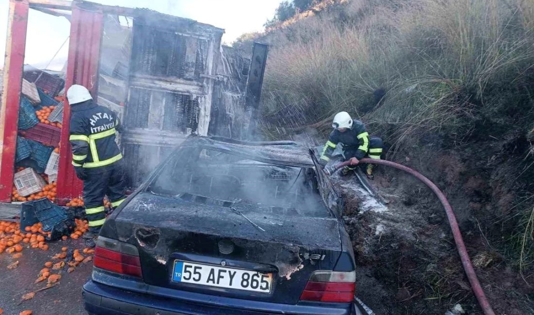 Hatay'ın Erzin ilçesinde meydana