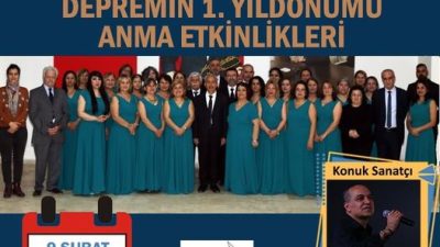 Antakya Defne Barış Korosu 6 Şubat depremlerinin 1. Yıl dönümü