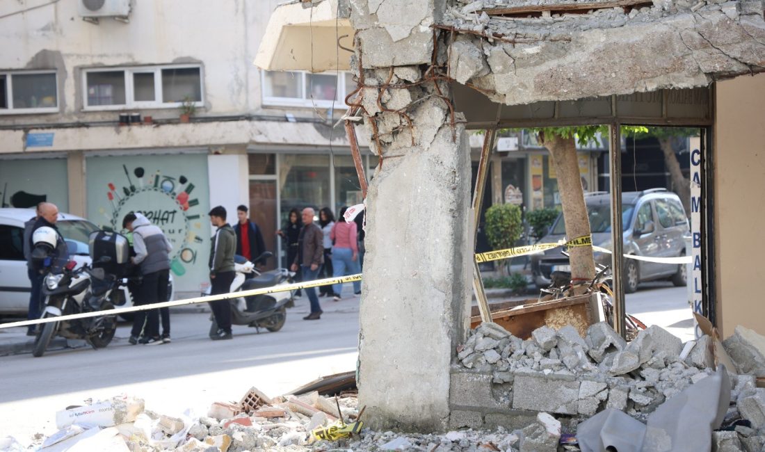 Hatay’ın İskenderun ilçesinde, depremde