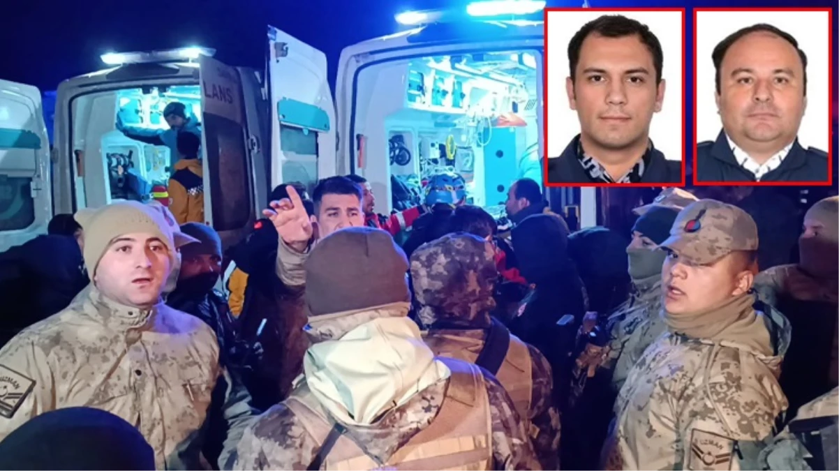 Polis helikopteri kazası: 2 şehit