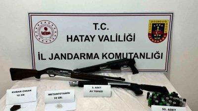 Hatay İl Jandarma Komutanlığı’nın il genelinde yaptığı asayiş uygulaması sonucunda
