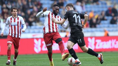 Trendyol Süper Lig’in 26. haftasında Hatayspor ile Sivasspor karşı karşıya