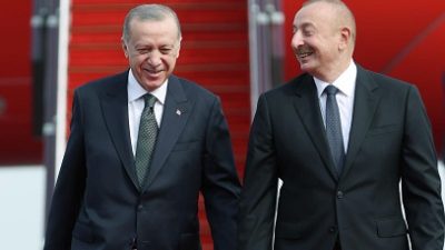 Cumhurbaşkanı Erdoğan, Azerbaycan Cumhurbaşkanı Aliyev ile telefonda görüştü. Cumhurbaşkanı Erdoğan,