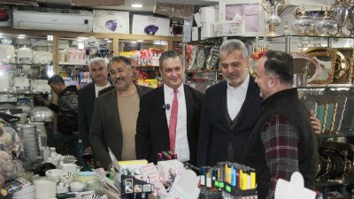 Cumhur İttifakı’nın Hatay Büyükşehir Belediye Başkan adayı Mehmet Öntürk, Belen