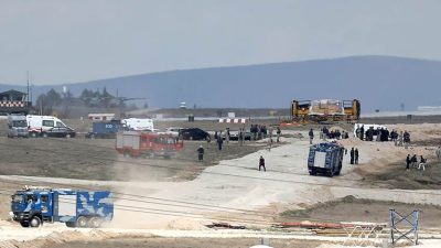 Alınan bilgiye göre, 3. Ana Jet Üssü’nde eğitim uçağı henüz