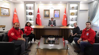 AKUT Vakfı, Hatay Valisi Mustafa Masatlı ile gerçekleştirdiği görüşmede Hatay'daki