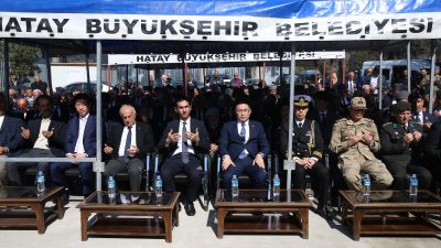 Hatay’da, depremlerde binası yıkılan Türkiye Muharip Gaziler Derneği Hatay Şubesinin