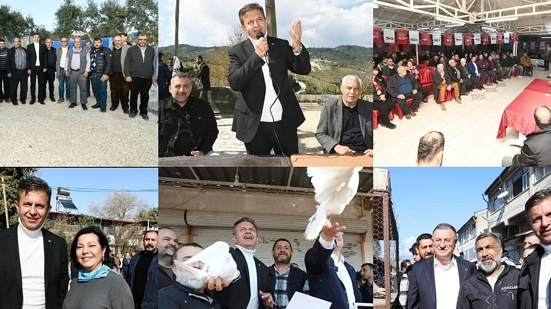 Antakya'da seçim atmosferi yükseliyor.