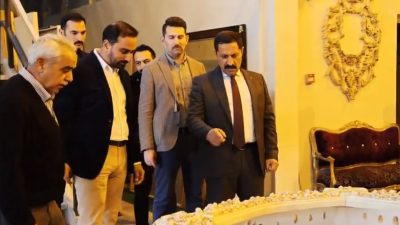 Hatay Valisi Mustafa Masatlı, Antakya’nın Narlıca Mahallesi’nde faaliyet gösteren Antakya