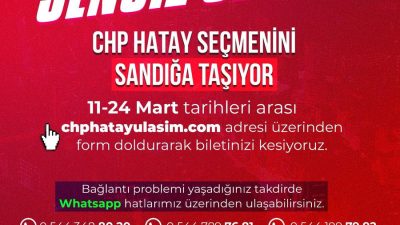 Cumhuriyet Halk Partisi (CHP), 31 Mart yerel seçimleri için şehir