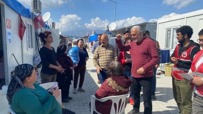 Türkiye İşçi Partisi (TİP) Defne Belediye Başkan Adayı Mehmet Güzelyurt,
