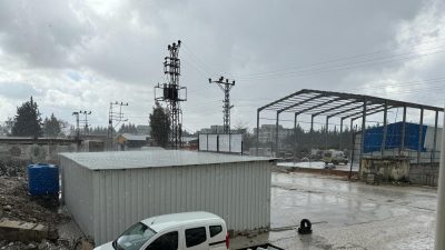 Hatay’da son 24 saat içinde yaşanan şiddetli dolu yağışları, şehirde
