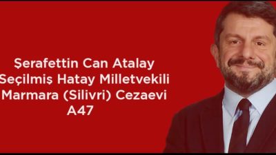 Yargıtay kararı ile milletvekilliği düşürülen Can Atalay Hatay halkına yapay
