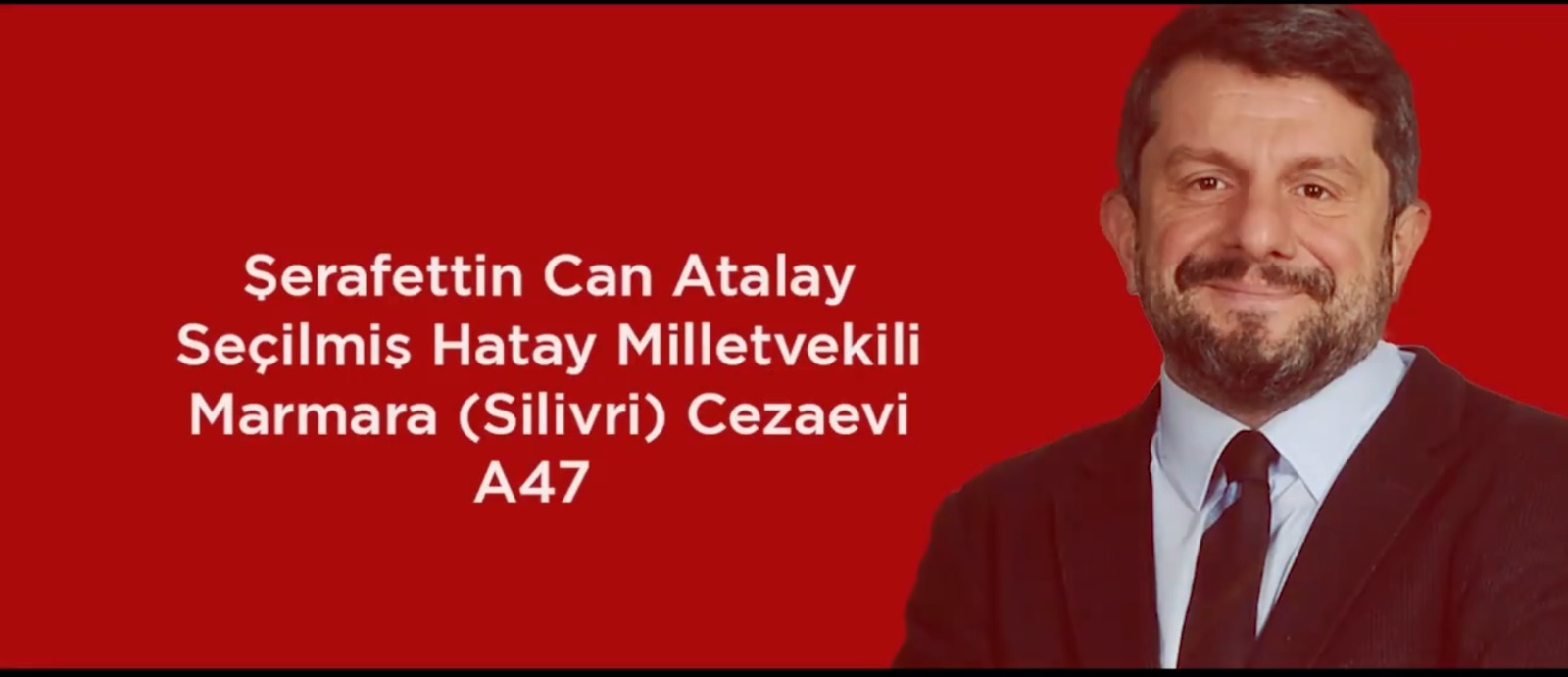 Can Atalay Hatay Halkına Seslendi