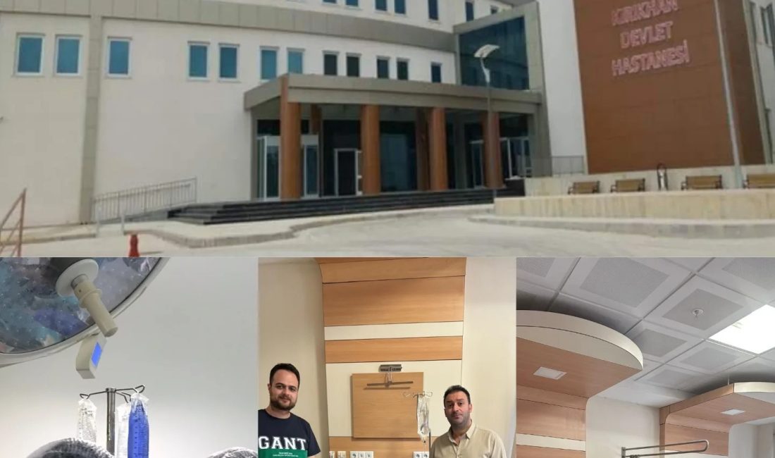 Kırıkhan Devlet Hastanesi’nde bir ilk Kırıkhan Devlet Hastanesi’nde intragastrik operasyon, kilo almayı önleyici mide içine