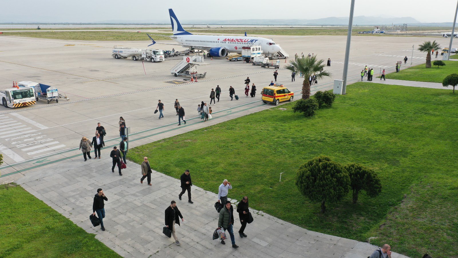 Ve nihayet Havaalanı devreye girdi